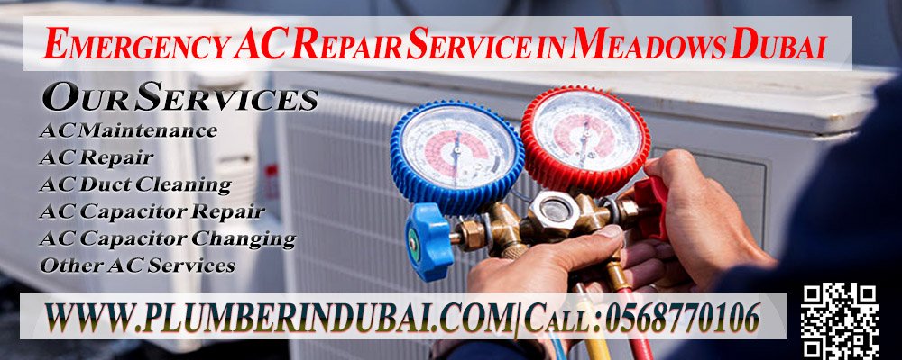 Emergency AC Repair Service in Meadows Dubai